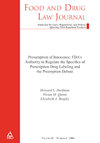 Food And Drug Law Journal