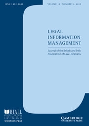 Legal Information Management