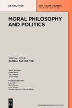 Moral Philosophy And Politics