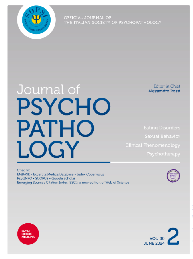 Journal Of Psychopathology