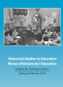 Historical Studies In Education-canada