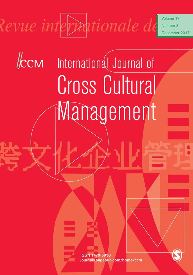 International Journal Of Cross Cultural Management