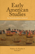 Early American Studies-an Interdisciplinary Journal