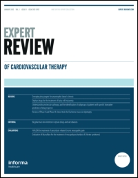 Expert Review Of Cardiovascular Therapy