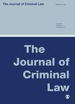 Journal Of Criminal Law