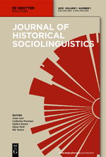 Journal Of Historical Sociolinguistics