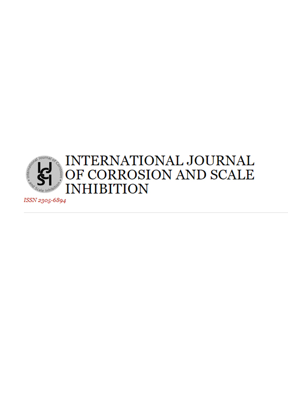 International Journal Of Corrosion And Scale Inhibition