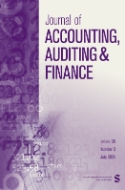 Journal Of Accounting Auditing And Finance