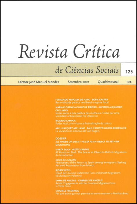 Revista Critica De Ciencias Sociais