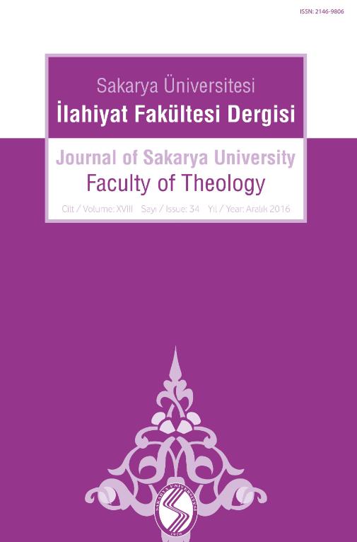 Sakarya Universitesi Ilahiyat Fakultesi Dergisi-journal Of Sakarya University Fa