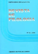 Revista De Filologia De La Universidad De La Laguna