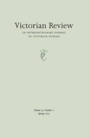 Victorian Review-an Interdisciplinary Journal Of Victorian Studies