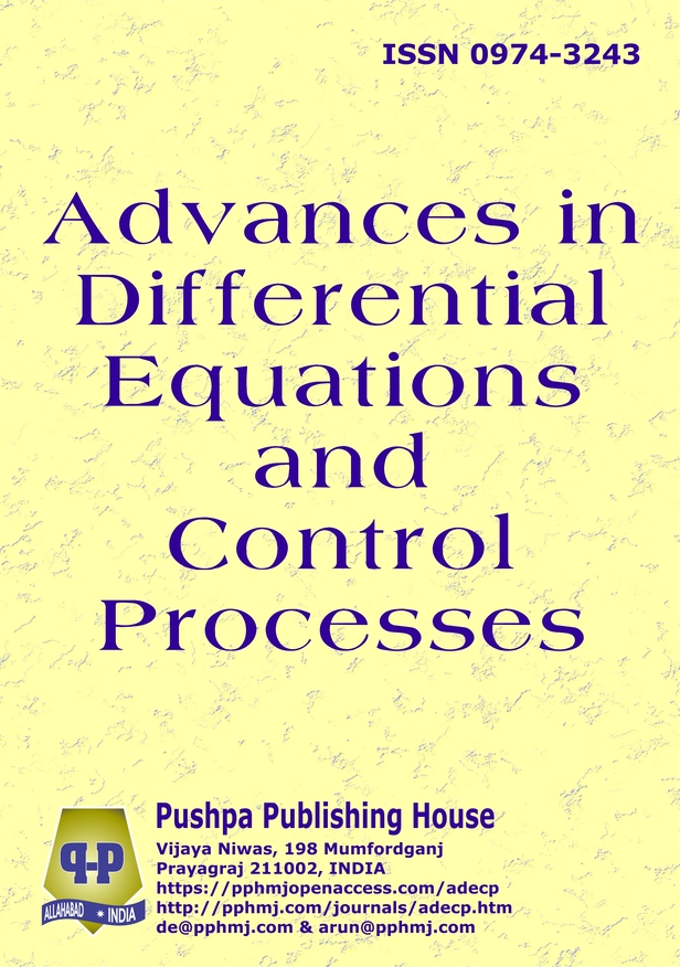 Advances In Differential Equations And Control Processes