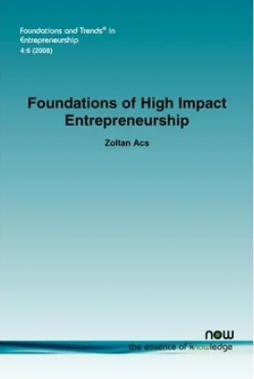 Foundations And Trends In Entrepreneurship