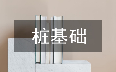 桩基础技术论文